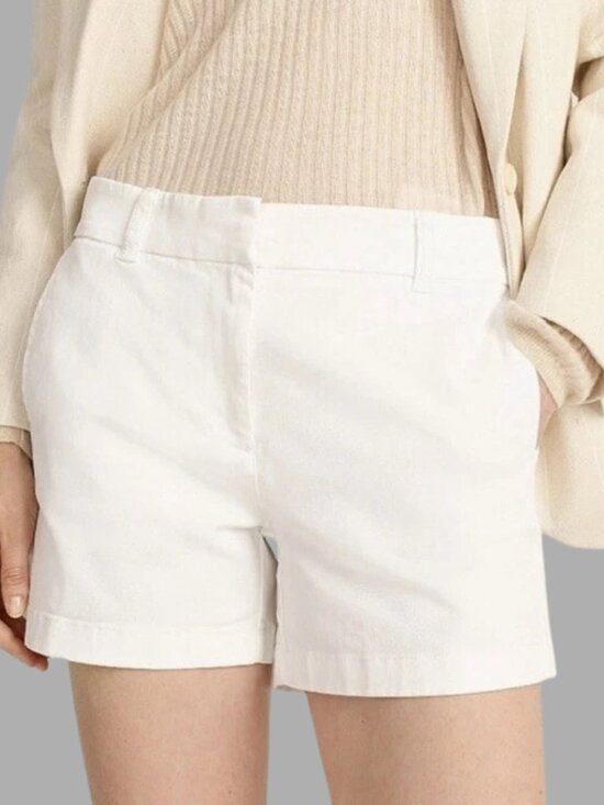 J. Crew Pants - J.Crew Classic Twill Broken-In Chino Short White Size Large 12